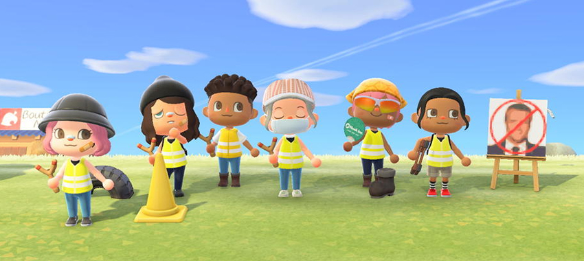 Animal Crossing, nouveau moyen d'expression politique ?